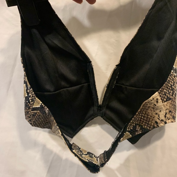 I am GIA snake print leather 3 pieces set - Picture 11 of 12